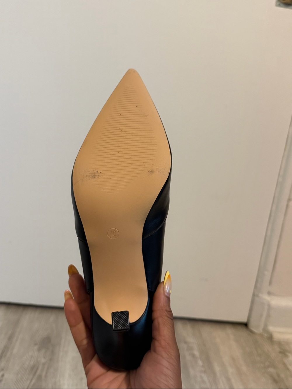 👠🖤 NEW Coutgo Black Slingback Heels – Never Worn 🖤✨ - Picture 6 of 10